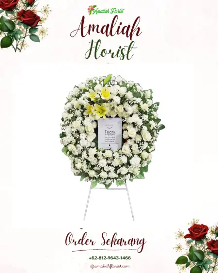 Krans Bunga Duka Kampung Besar